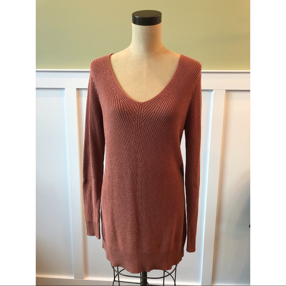 Old Navy V-Neck Tunic Sweater